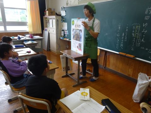 梨栽培についてお話を聞きました