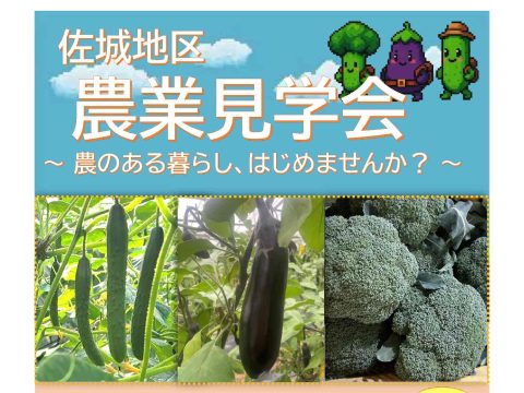 ハウスの中が気になる方大歓迎!農業見学会を開催します!!