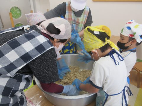 みそ作りをしました！