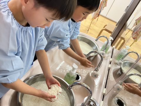 餅つき会楽しかった！