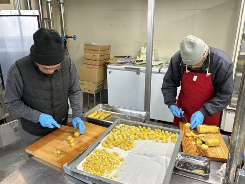 干し芋試作中⭐︎
