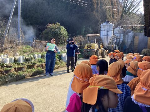子どもたちバターづくりにチャレンジ！！！